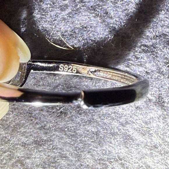 Adjustable Moissanite Ring 0.5 ct D Color Cushion Cut‎ – GRA Certified w/ Box - Picture 8 of 16